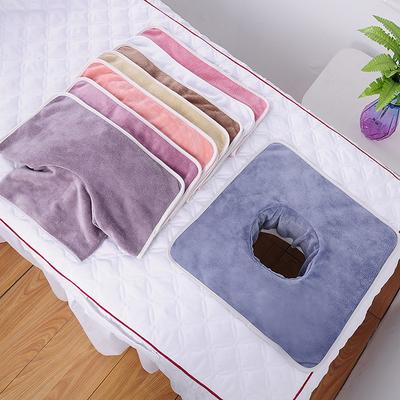 35*35 cm zahuštěný Beauty Spa masážní stůl ručník na obličej s otvorem na postel