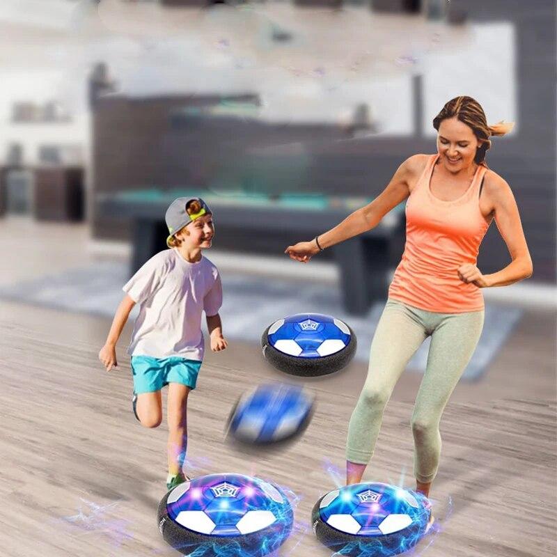 18cm Suspended Football Toy Light USB Charging Electric Hovering Soccer Indoor Interactive Floating Ball Gifts Toys for Boys