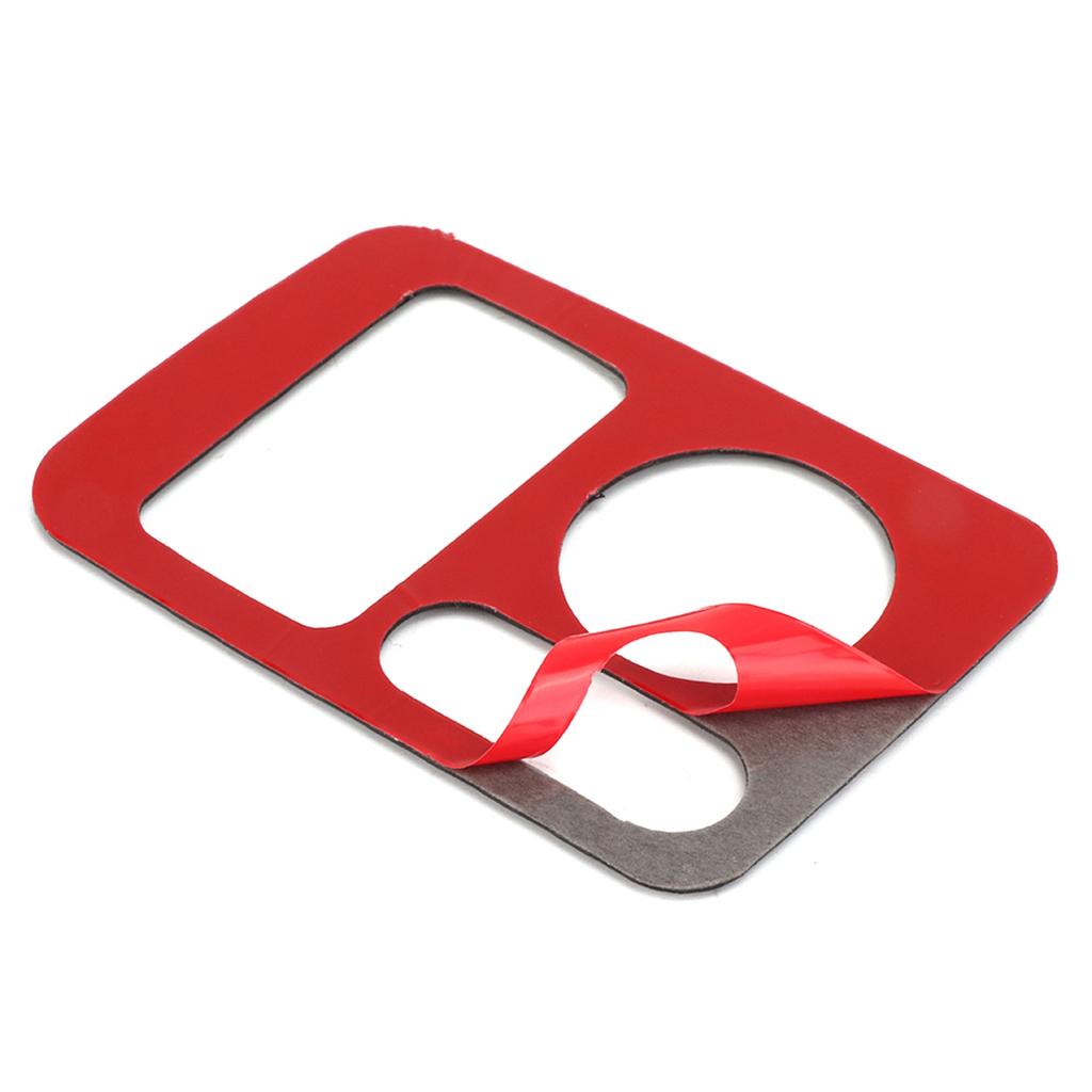 Rearview Mirror Adjustment Switch Trim Soft Carbon Fiber Electric Adjusting Knob Cover Fits for