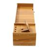 Wooden Monitor Stand with Lockable Drawer, Desktop Organizer Riser with Phone Holder, Multi-Tier Storage Shelf
