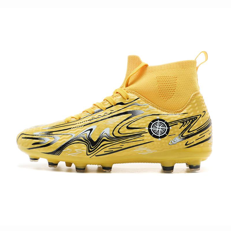 Spike football shoes foot sports shoes men s boots high top large size long broken nails 32