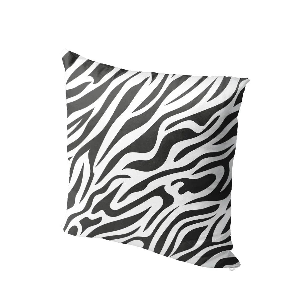 Fashion Leopard Print Pillow Case X Home Party Sofa Bedside Cushion Cover Decorative Body Throw Short Plush Pillowcase