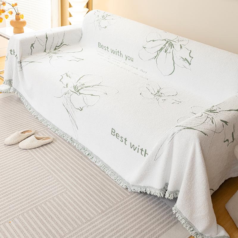 

Легкий, розкішний стиль, захист від котячих подряпин, диванний чохол тканинний рушник Four Seasons універсальний все включено універсальний протиковзкий диванний чохол універсальний 180*130cm