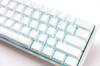 Ducky One 2 Mini Pro Pure White RGB LED PBT Mechanical Keyboard MX Gaming Official Japanese Distributor Warranty 60% Double-Shot (Cherry Brown)