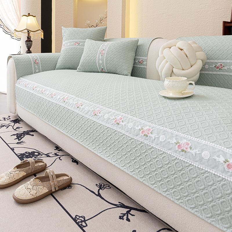 New Sofa Cushion Small Fresh Simple High-End Combination Sofa Universal Straight Back Sofa Cushion