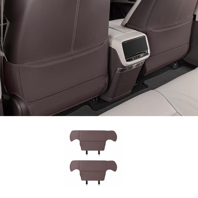 For Xiaomi SU7 2026 Rear Seat Leather Anti Kick Protection Pad Interior Accessories