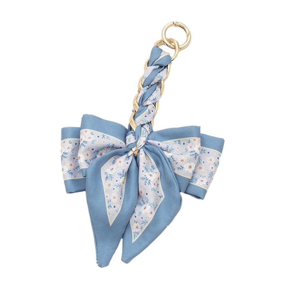 Fashion Weave Bag Chain Soft Creative Bowknot Pendant DIY Charm Bag Accessories