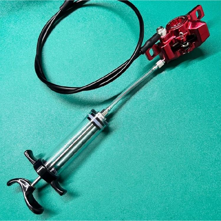 Light Weight Brake Oil Injection Tool Suit High Performances Brake Bleeder for Cyclists with Transparents Tubing