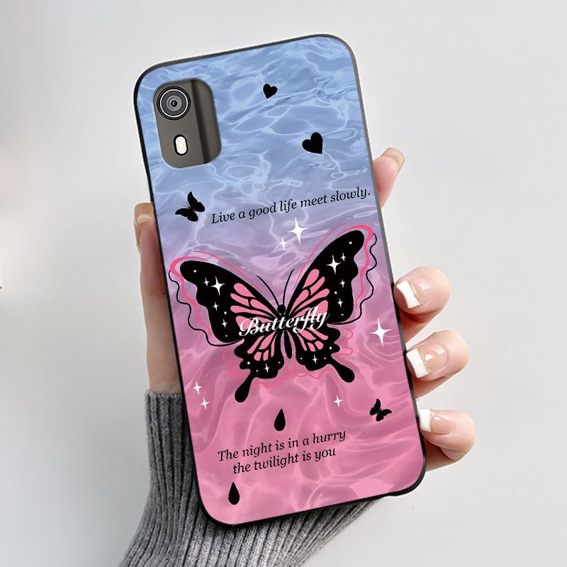 Cute Case For Nokia C02 (TA-1522) / C2 2nd Edition Funda Capa Printing Shell Protective Cover Soft Silicone Cartoon Phone Casing