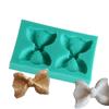 Soft Silicone Cute Knot Bow Molds, 1pcs Fondant Resin Art Mould, Cake Decoration, Pastry Kitchen Baking Accessories Tools