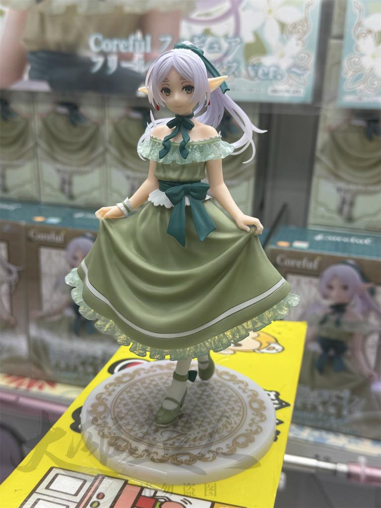 In Stock Original Taito Frieren: Beyond Journey'S End Coreful Frieren Dress Ver. Action Figure Model Decoration Birthday Gift