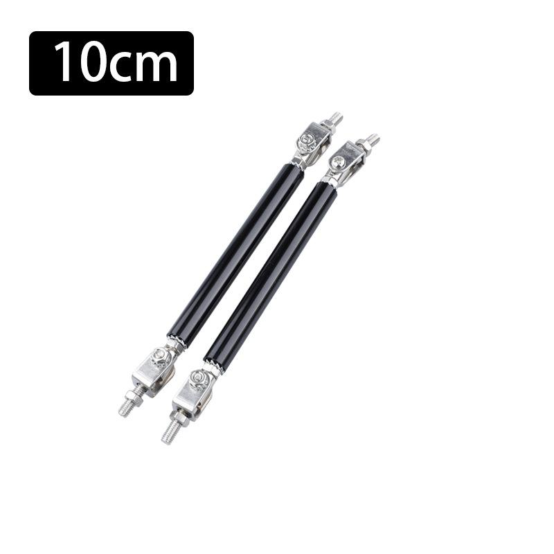 2x Univerzální Závodní Nastavitelná Přední Zadní Lišta Nárazníku Rozdělovač Podpěrná Tyč Sada Závodní 75mm/100mm/150mm/200mm Styling Auta Tunning