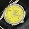 HAND-WINDING VINTAGE FAVRE LEUBA SEA KING SWISS MENS SIGN CASE WATCH A702019-5 R208-a702019