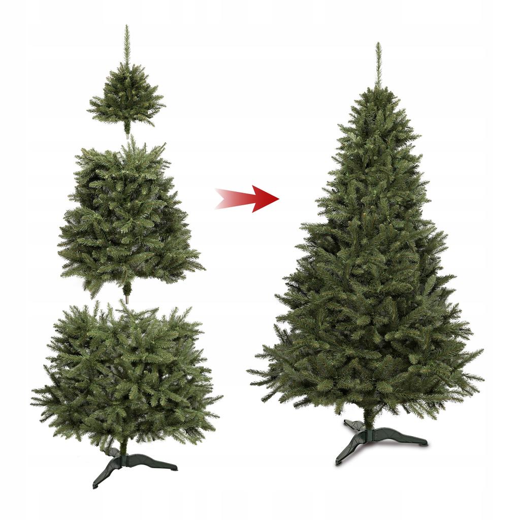 KADAX Artificial Christmas Tree Spruce 180 Cm Natural Caucasian