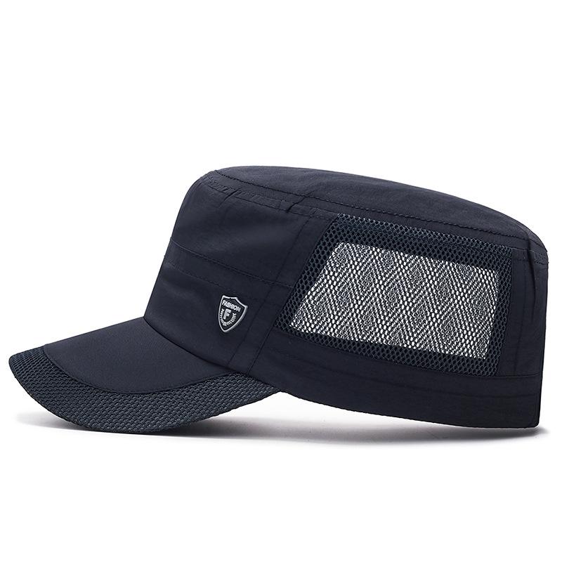 Unisex Quick-Dry Sunshade Mesh Baseball Cap for Spring and Summer