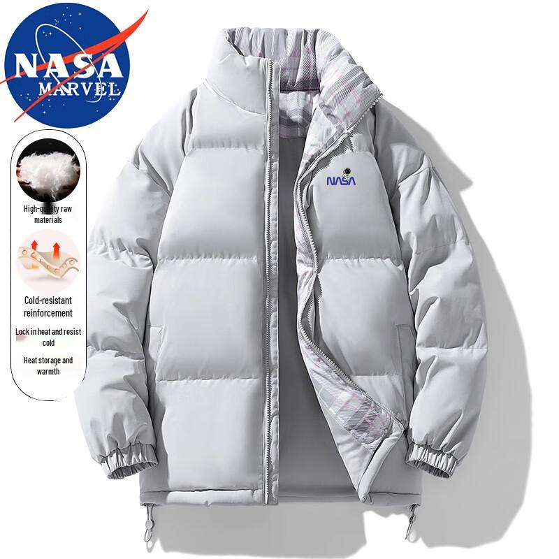 NASA MARVEL Men's Stand Collar Padded Jacket