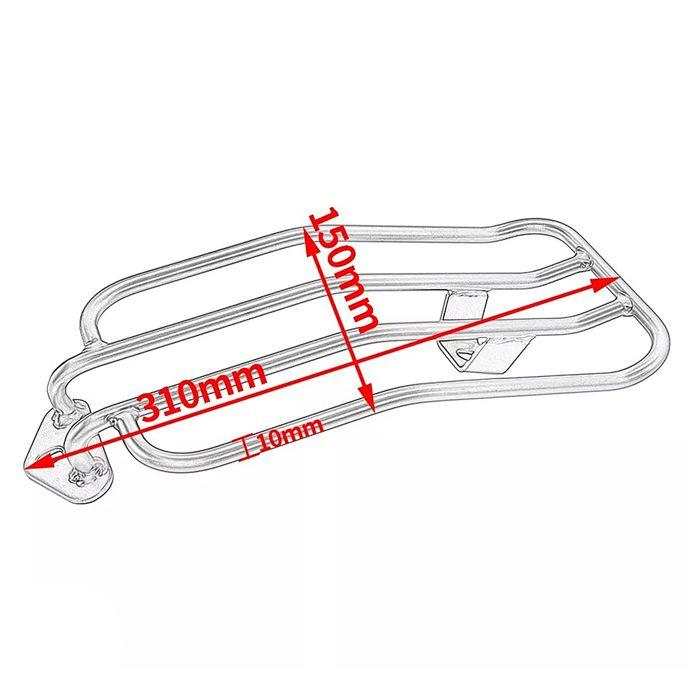 Gepäckträger für Honda Rebel 500 17-25 Craftride