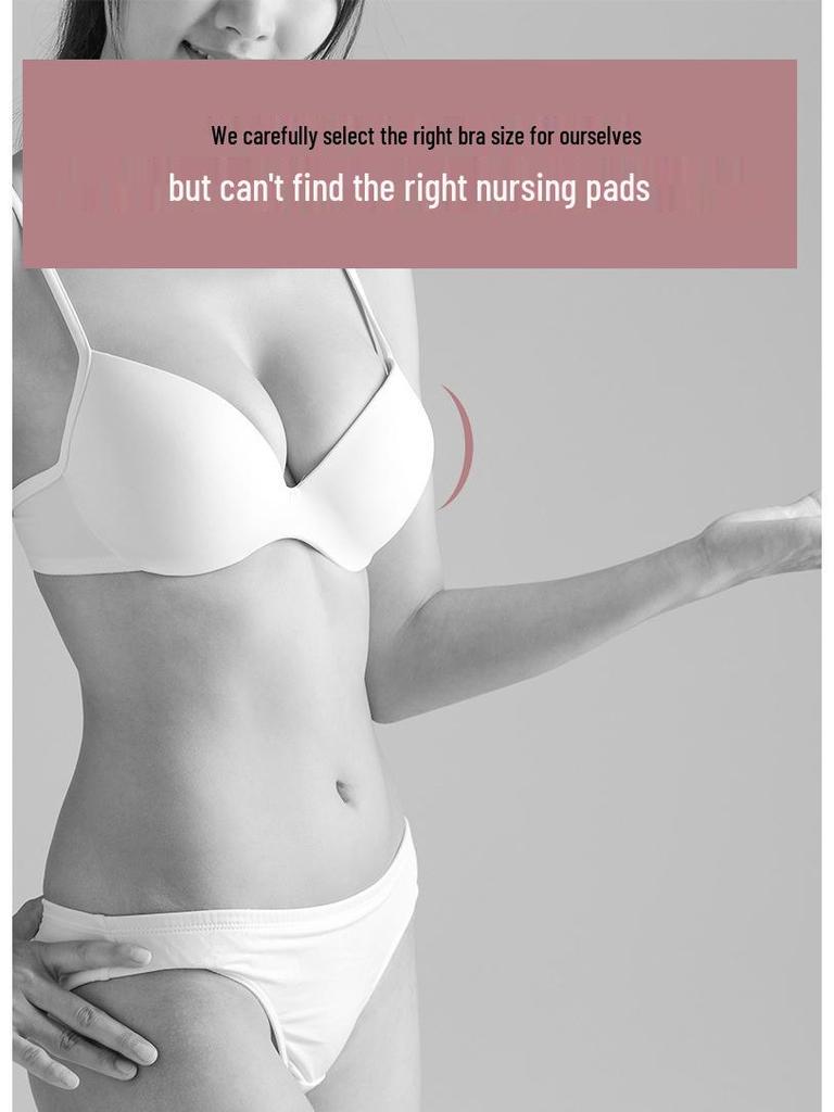 100-Pack Disposable Breast Pads for Leaking Milk: Ideal for Pregnant and Breastfeeding Women