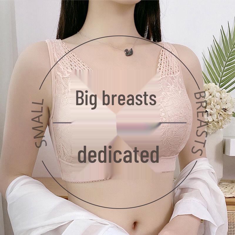 Kabelloser Ultra-Dünner Atmungsaktiver BH für Übergrößen