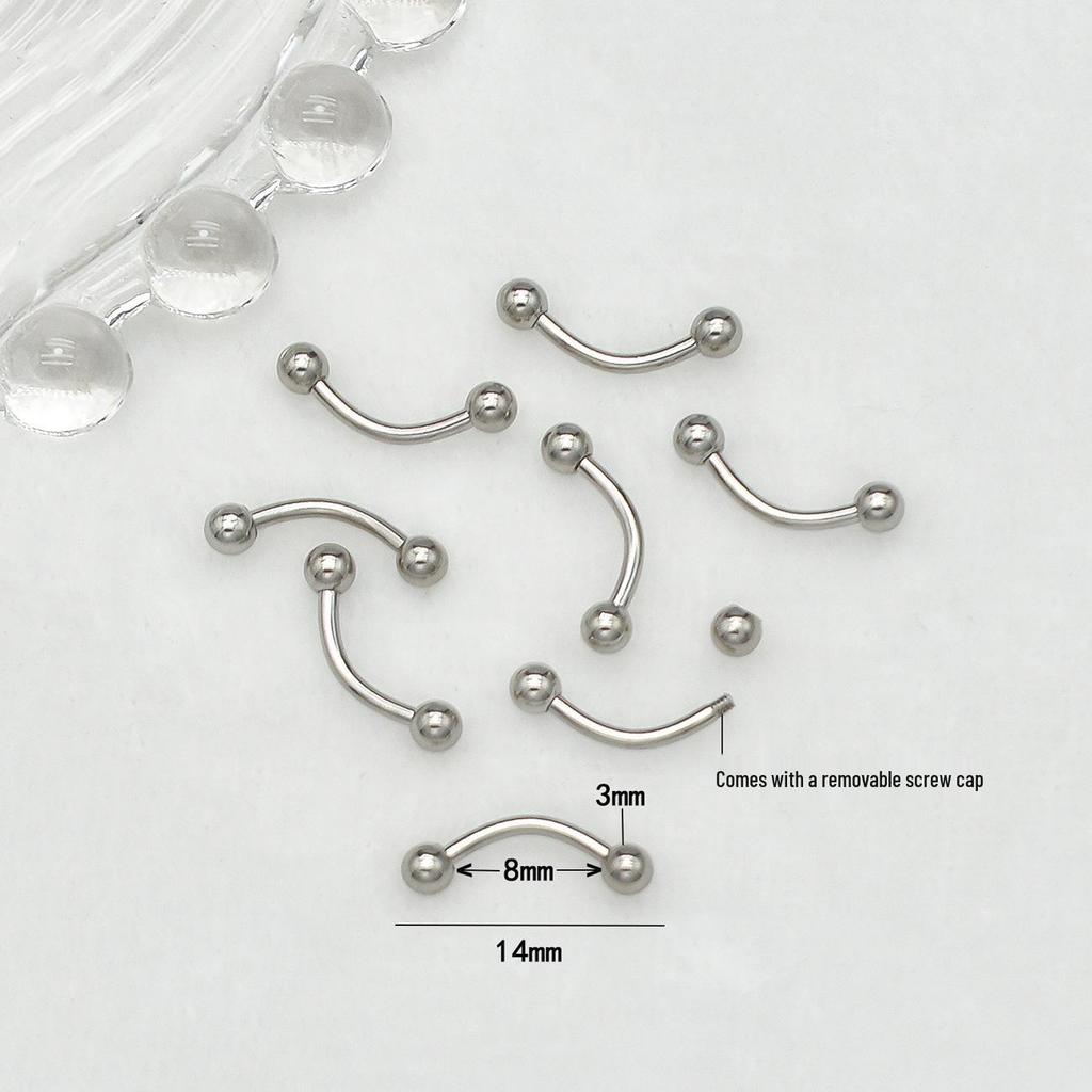 Detachable European & American Spicy Style Metal Nail Piercing Rivet Ornaments for DIY Nail Art.