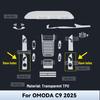 For OMODA C9 2025 TPU Car Navigation Screen Film Central control Protective Sticker Anti-scratch Interior Accessories