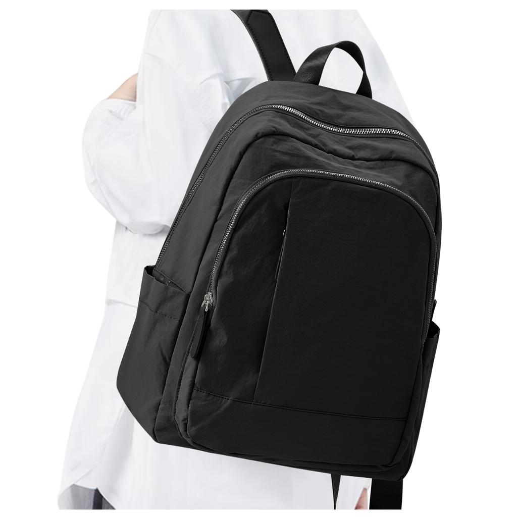 Large Capacity Junior High School Backpack, Waterproof Nylon Book Bag for College Laptop Backpack, Casual Backpack for Women Men