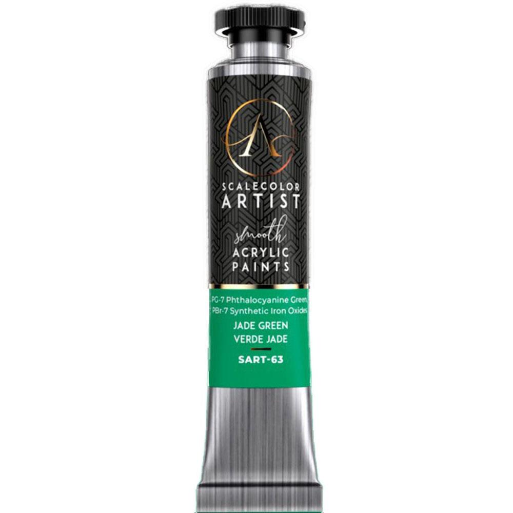 Scale 75 Scalecolor Artist Paint 20mL (Green) (Jade)