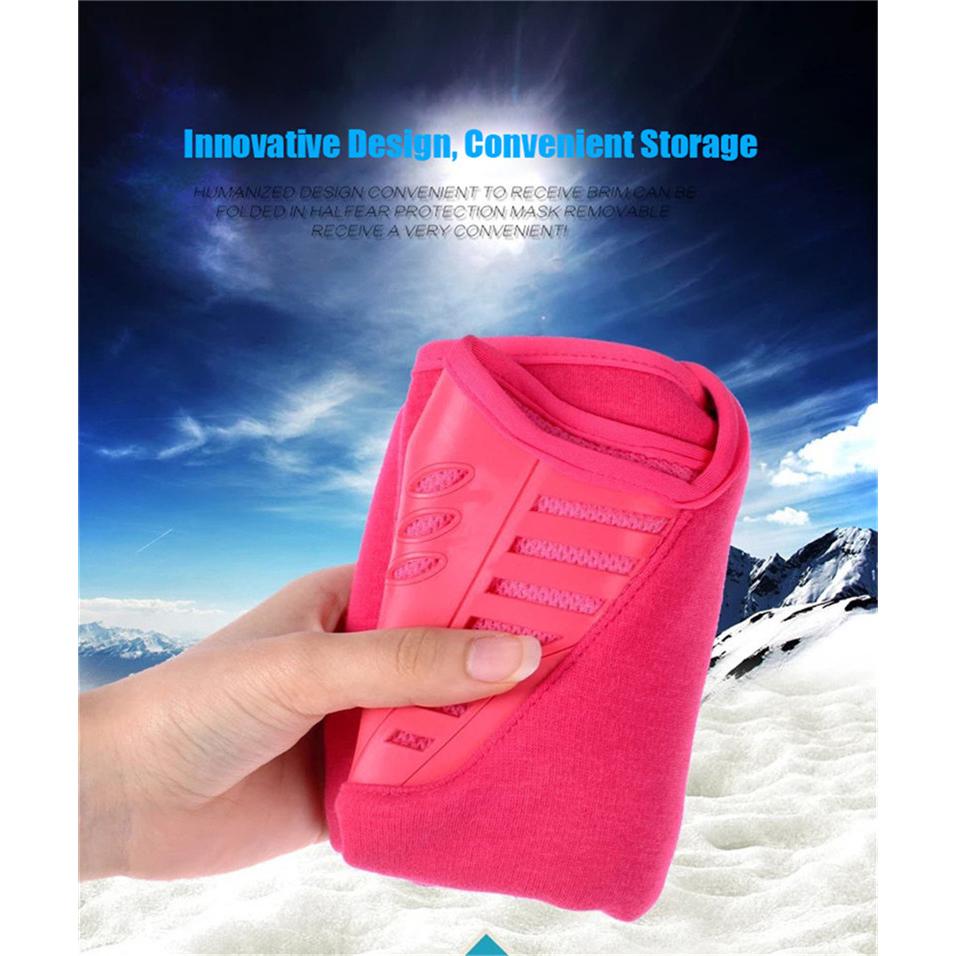 Cyclisme hiver polaire chaud couverture complète Anti-poussière coupe-vent masque de Ski Snowboard capuche Anti-poussière