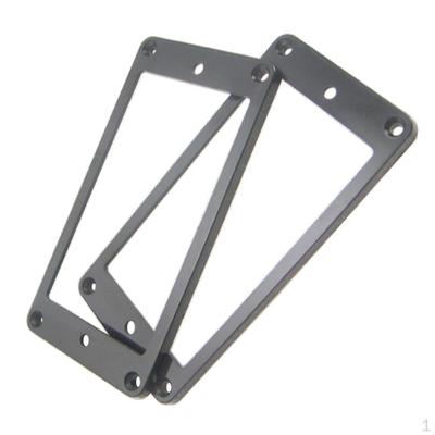 2pcs Plastic Flat Pickup Mounting Ring Frames for Electric Guitar
