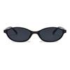 1/6pcs Small Frame Elliptical Sunglasses Women Simple Design Fashion Retro Unisex Glasses Set
