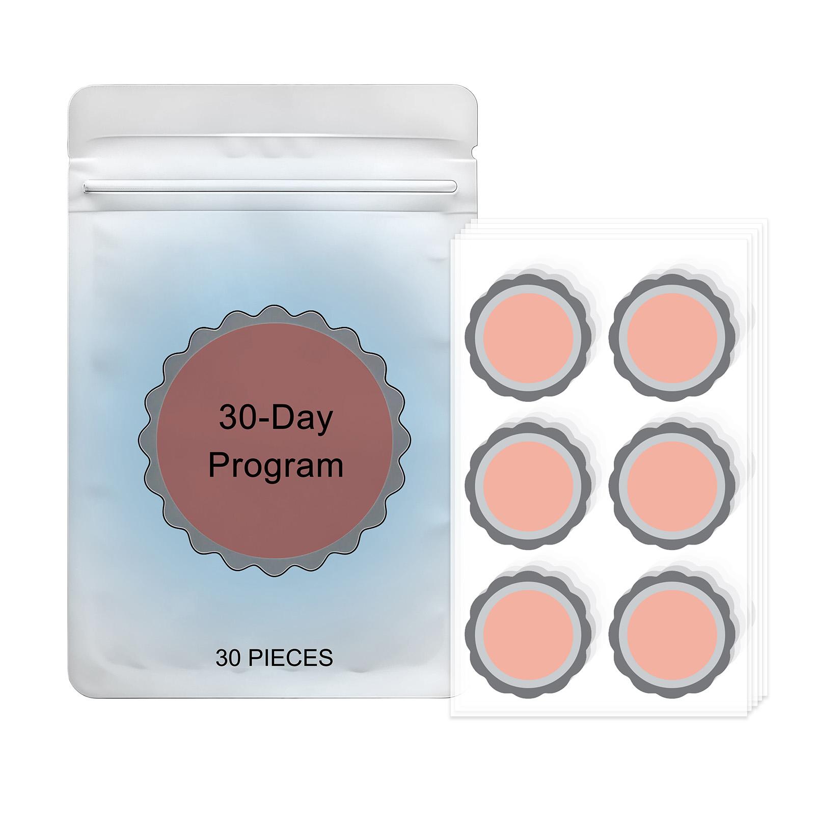 Weight Patch Set, Body Care Patch, Balance Patch, A Balance Agent Suitable For All Body Types белый