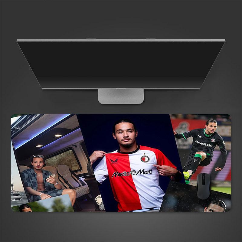 Hadj Moussa Mouse Pad, Large Gaming Desk Mat, Non-slip XXL Mousepad for Laptop & Tablet, Mini PC Playmat with Stitched Edges