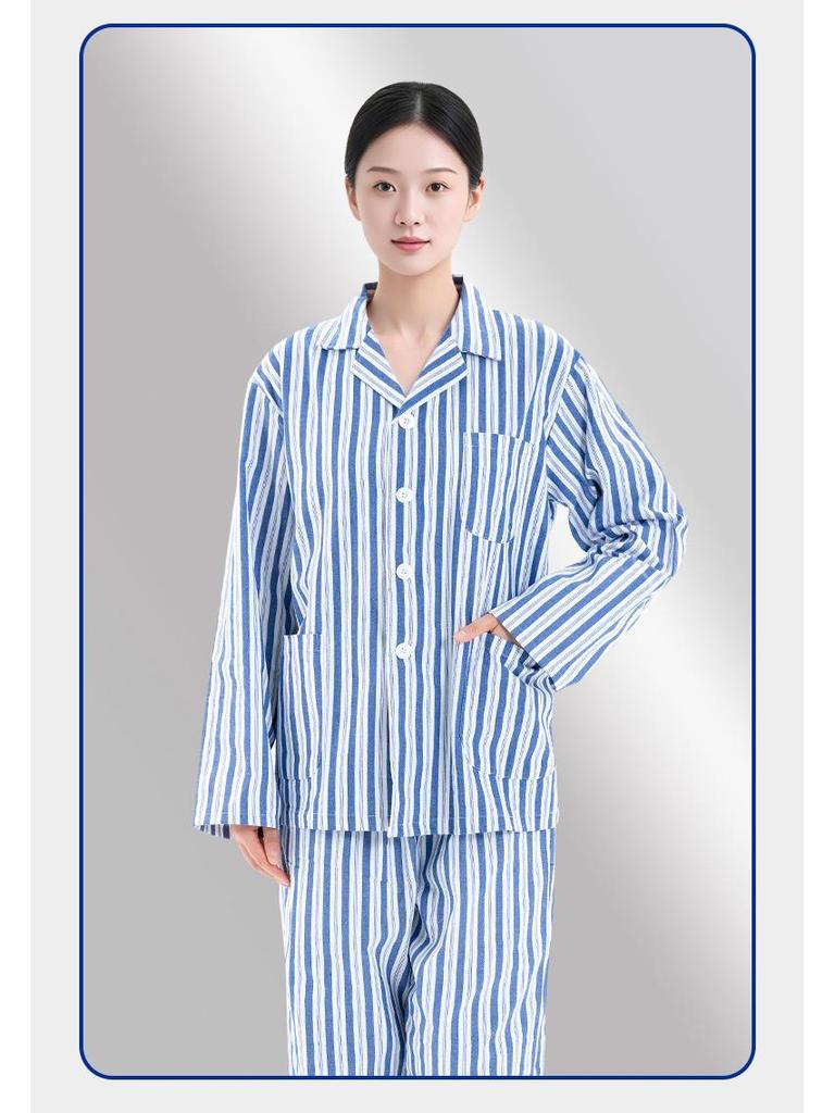 Pure Cotton Hospital Gown for Nursing and Patient Use – Short & Long Sleeve Options