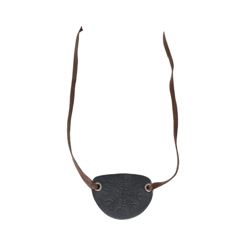 Orta Çağ Şövalye Korsan Göz Bantları Deri Göz Bandı Göz Maskesi Rönesans Orta Çağ Korsan Kostümü Cadılar Bayramı Cosplay için