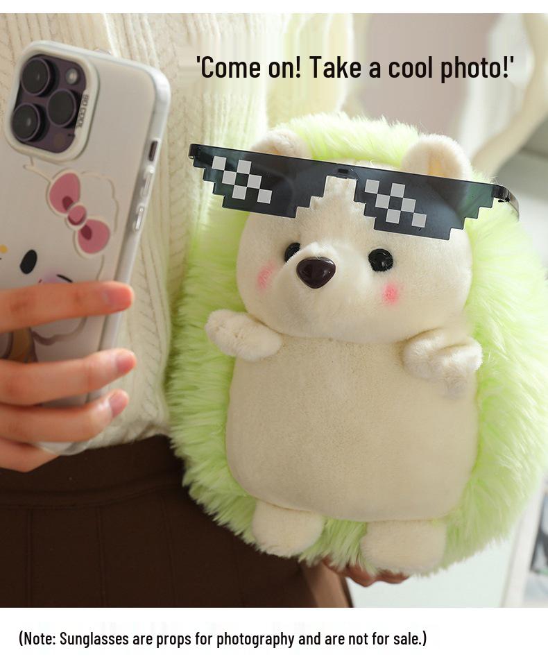 Cute Hedgehog Plush Toy & Soothing Pillow Doll - Perfect Birthday Gift