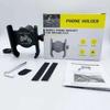 Adjustable Rotatable Metal Phone Holder for Motorcycle Electric Vehicle - Rearview Mirror Bracket