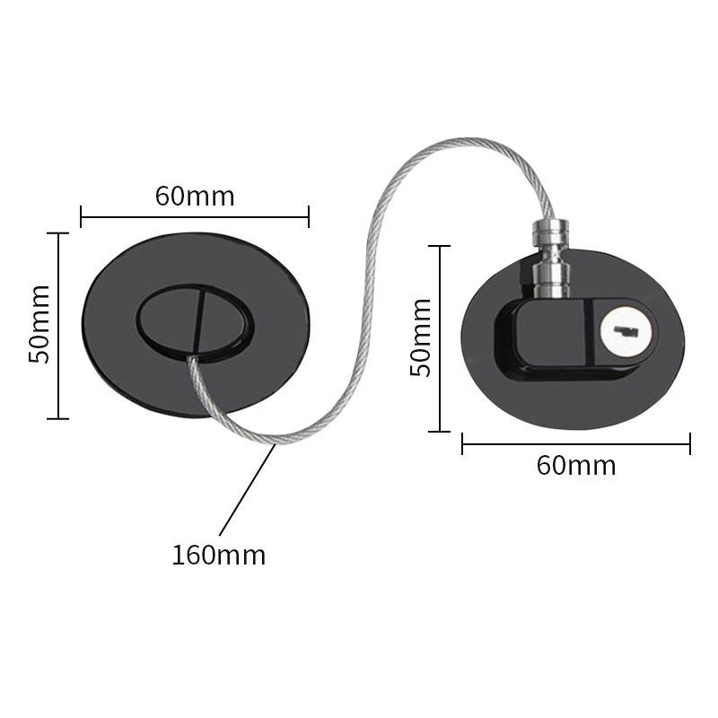 Refrigerator Child Safety Lock & Window Limiter Door Positioner