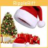 Comodo Cappello da Babbo Natale in Morbido Peluche per Feste e Celebrazioni Natalizie in Famiglia
