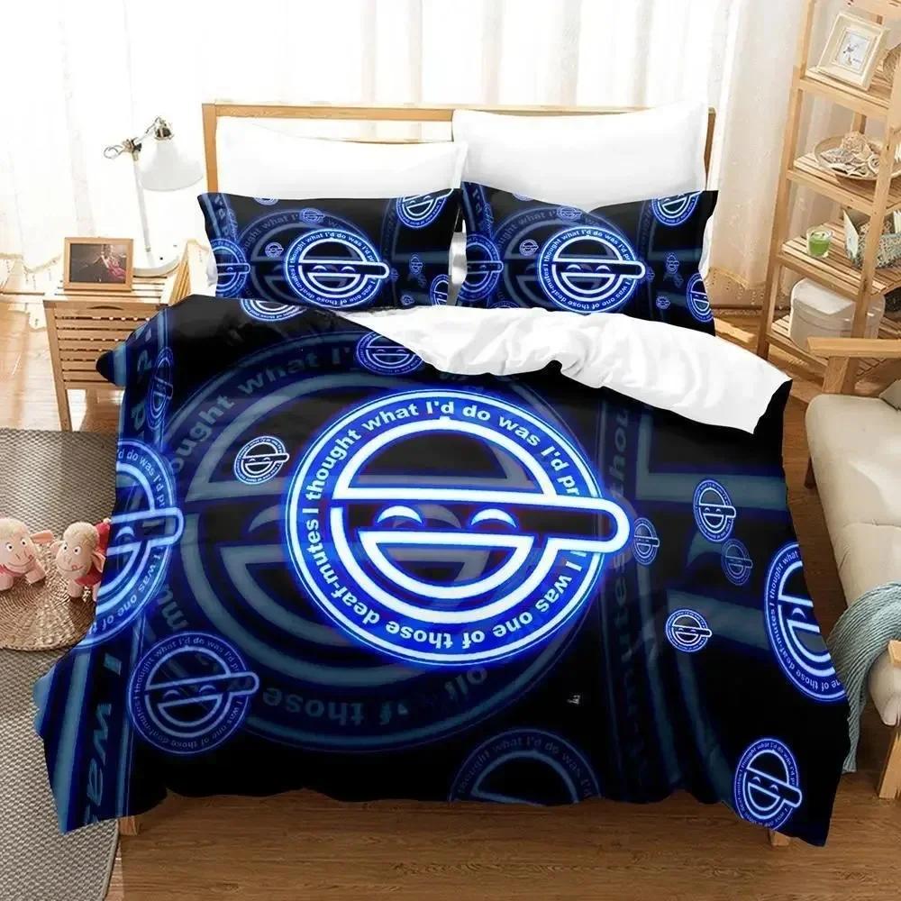 Ghost In The Shell Bedding Set Single Twin Full Queen King Size Bed Set Adult Kid Bedroom Duvetcover Sets 3D Anime Bed Sheet Set