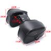 Retro Fashion Motorcycle Saddlebag PU Leather Saddle Bags Pouch Storage Case Side Luggage Tool Bags Universal Motor Accessories