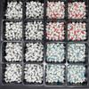 100PCS Mechanical Keyboard Black Blue Brown Red Key Switch For CIY Sockets SMD 3pin Thin Pins Compatible With MX Switch