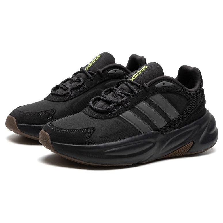 Adidas Ozelle Fabric Synthetic Leather Comfortable Versatile Shock Absorbing Durable Breathable Lightweight Low Top Casual Shoes IE9570