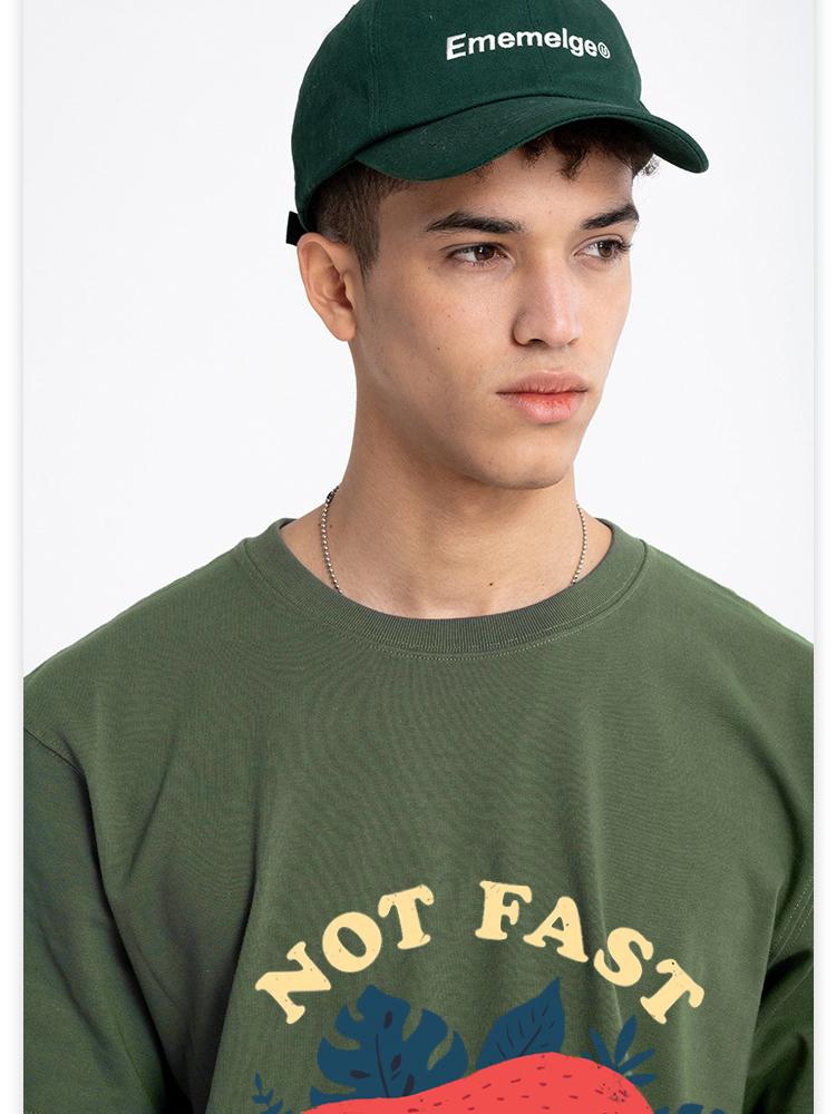 Not Fast Not Furious Cartoons Printing Men Tee Shirts Breathable Brand Tops Street Fashion T-shirt Mens Casual Summer T Shirts