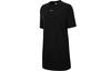 Nike Sports Life Collection Short Sleeved Dresses Women's Black Crew Neck Thin Mid Length CJ2242-010