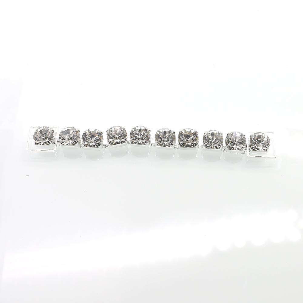 

6Pcs/Lot Single Row Reinforced Rhinestone Decorative Chain Bikini Connector Swimsuit Chain Clothing Decorative Accessories