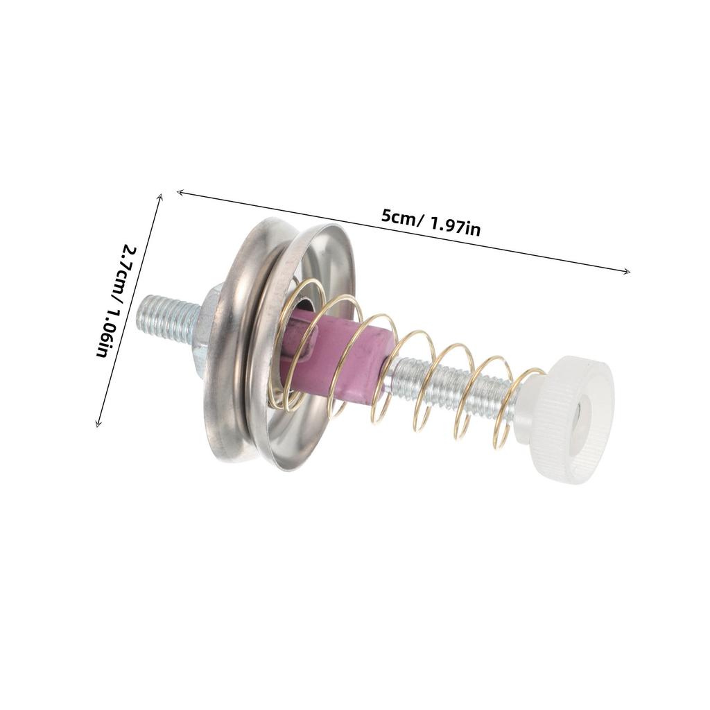 3Pcs Knitting Machine Tensioner Spare Parts Spring Yarn Tension Control Device Enhanced Efficiency Reduced Breakage Circular