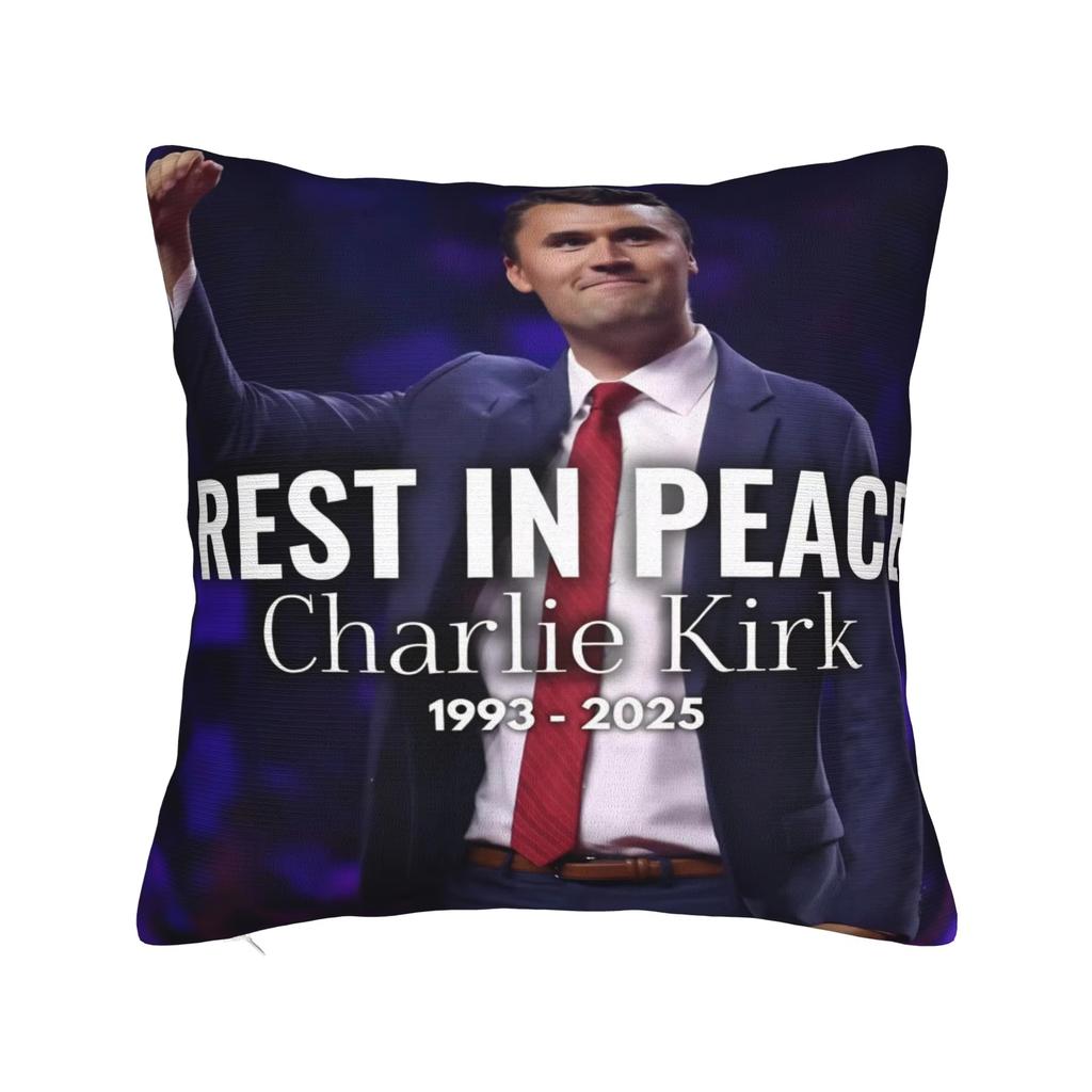 Charlie Kirk R.I.P. Federa Federa Vintage Federe Morbide per Divano e Camera da Letto