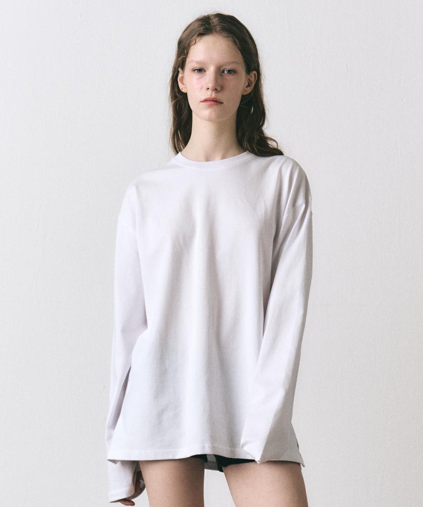 EZIO WOMEN W Essential Ls T-Shirt_White
