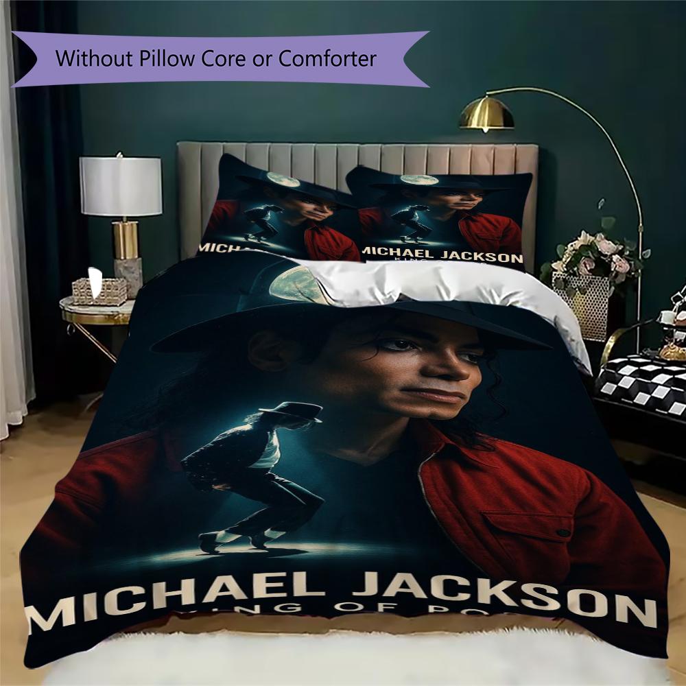 Michael Jackson Pop Bedding Without Core 1 Duvet Cover 2 Pillowcase Without Core Soft And Comfortable Bedding Set Duvet Cover And Pillowcase