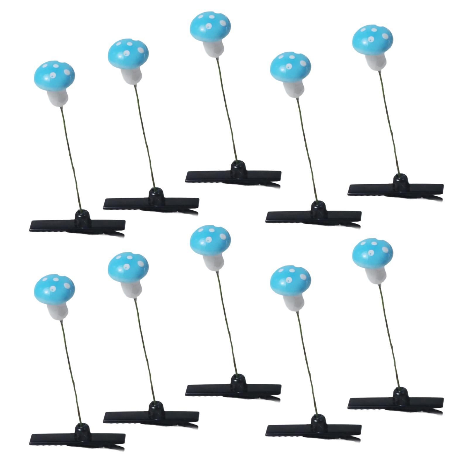 

Коллекция из 10 элегантных заколок для волос, имитирующих растения, красочные заколки-автоматы для волос, головной убор для сценического выступления 30